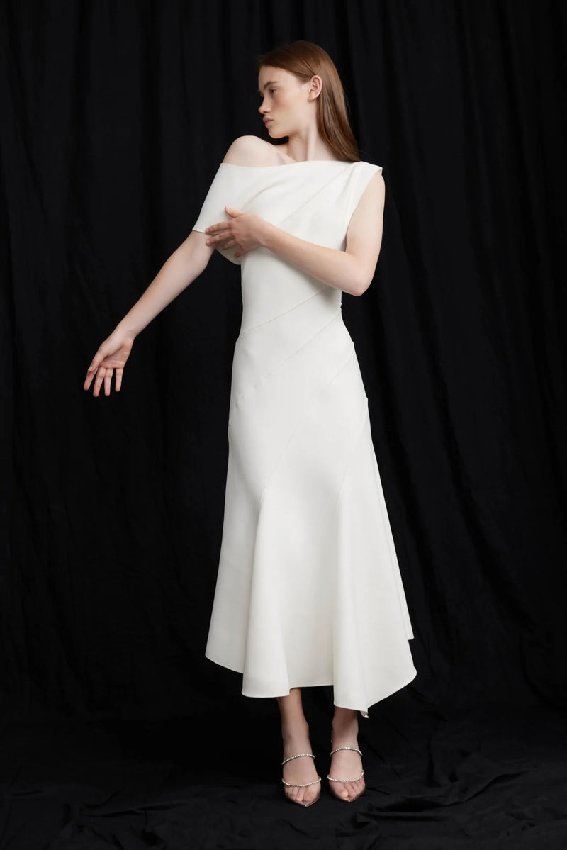 Corbyn Dress - Ivory