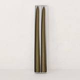 Tapered Candle Pair - Olive