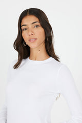 Verona Crew Shirt - White - BLVD