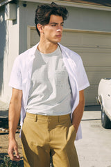 Fairfax Shirt - White - BLVD