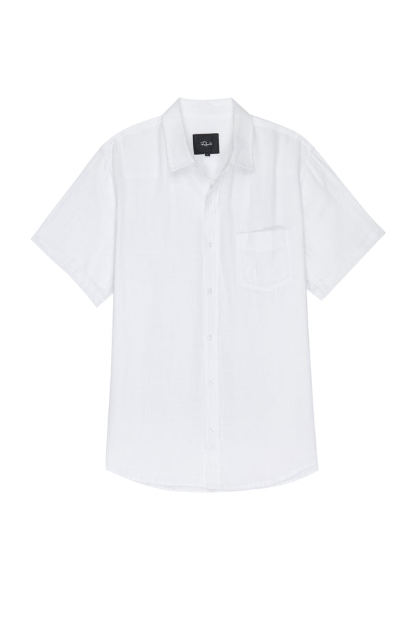 Fairfax Shirt - White - BLVD