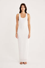 Rosa Maxi Dress - White
