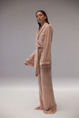 Bon Vivant Robe - Dusty Rose