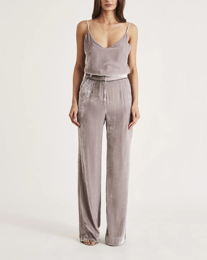 Velvet Bottom - Grey
