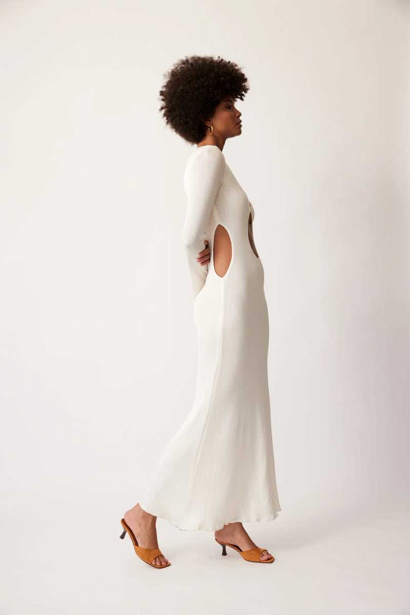 Gardenia Maxi Dress - Ivory