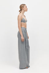 Tailored Bralette - Grey