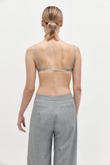 Tailored Bralette - Grey