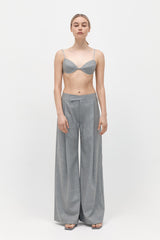 Tailored Bralette - Grey