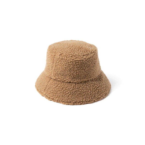 Teddy Bucket Hat - Camel