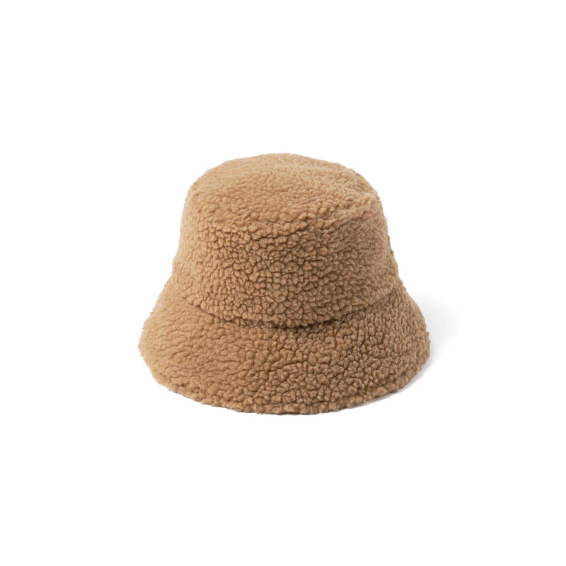 Teddy Bucket Hat - Camel