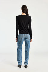 Standard Long Sleeve Shirt - Jet Black