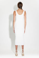 Verona Midi Dress - White