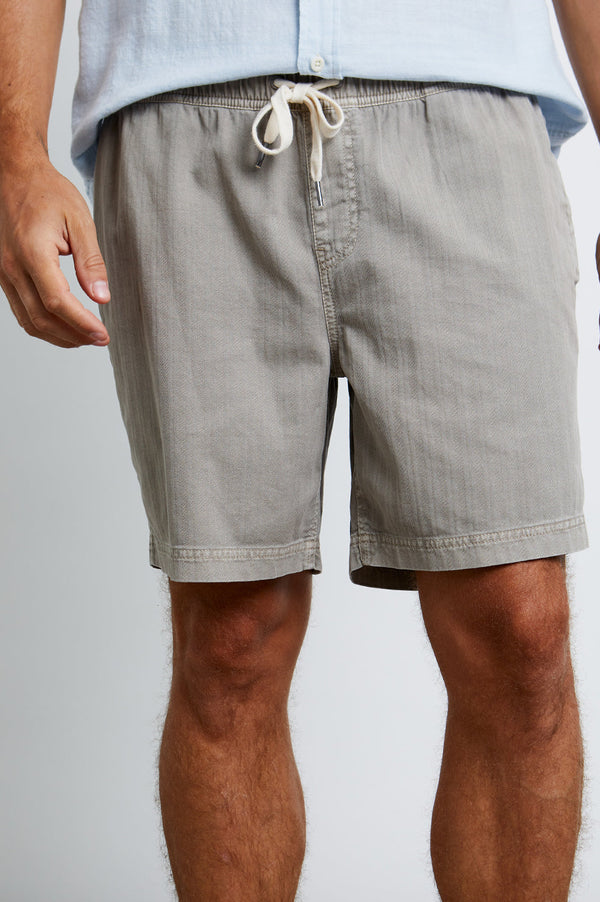 Cruz Shorts - Washed Grey - BLVD