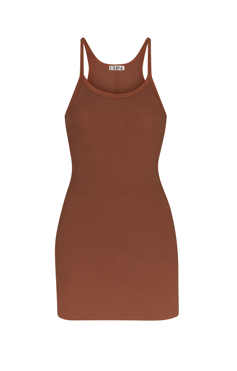 Tank Mini Dress - Earth