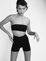 Seamless Biker Short - Black
