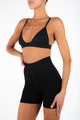 Seamless Biker Short - Black